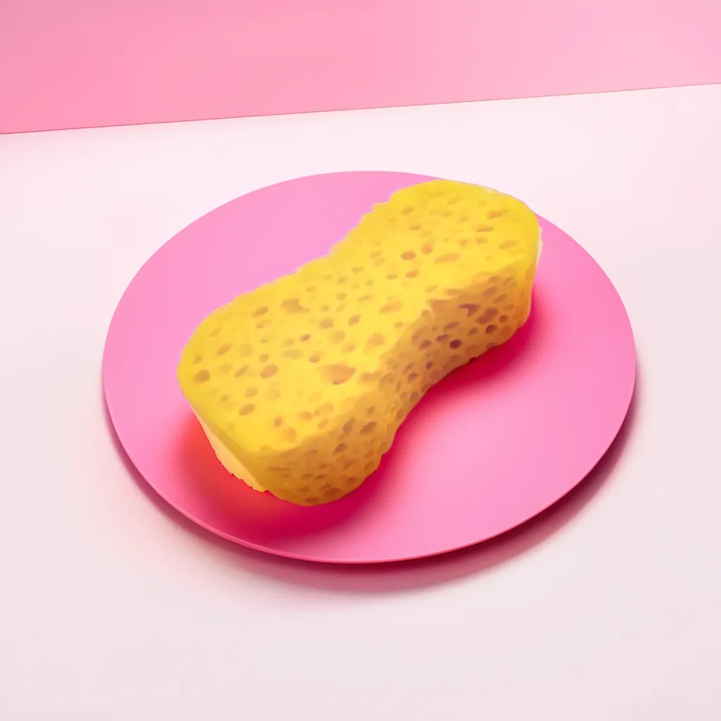 Bone Shape Porous Sponge Heavy Duty