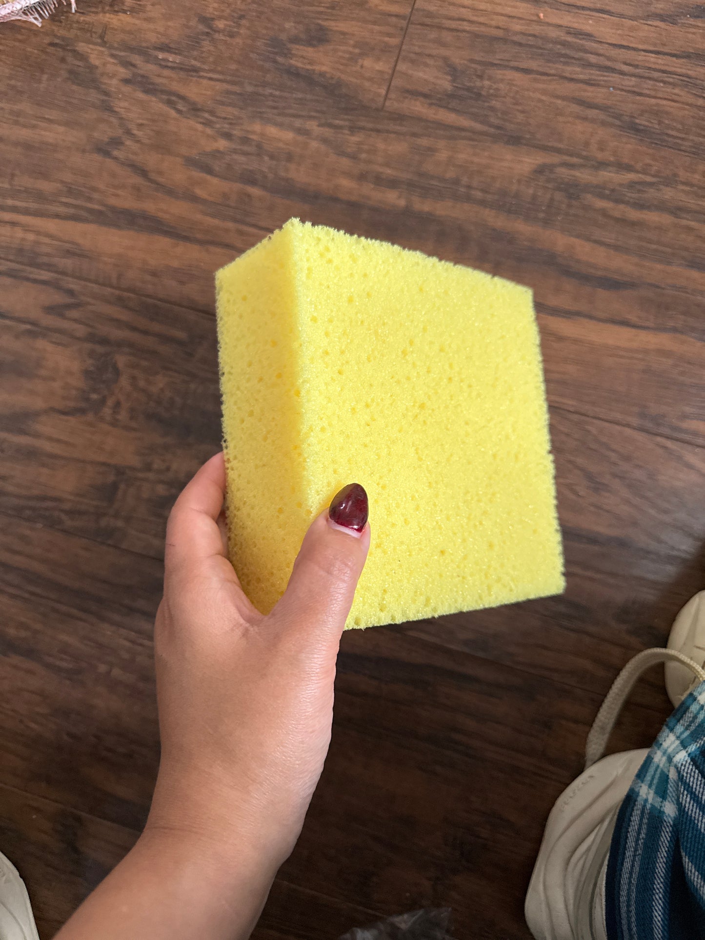 Square sponge bob sponge