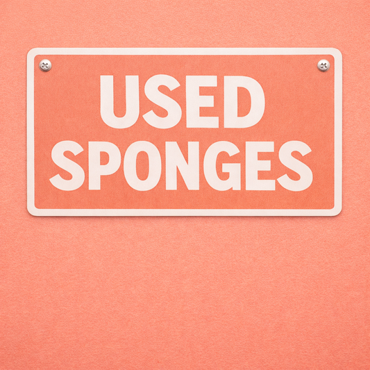 Used sponges only! Would be from my stash