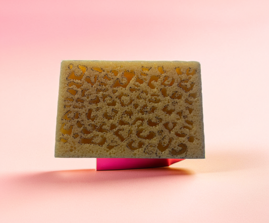 Animal Print Hand Cut Multipurpose Cleaner Sponge