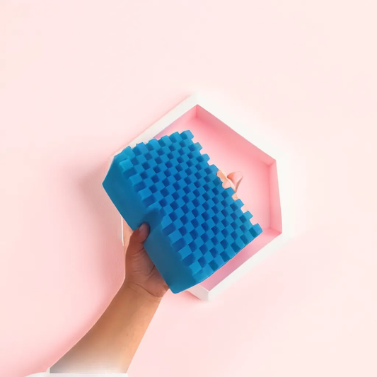 Mosaic Sponge Red & Blue