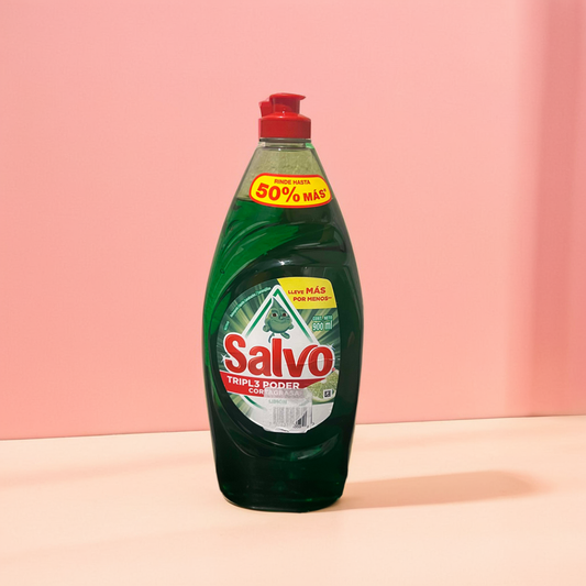 Salvo Tripl3 Poder Mexican DishSoap 32 oz